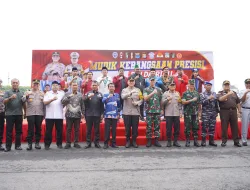 Kapolda Riau Lepas Rombongan Mudik Kebangsaan Presisi 2024