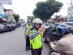 Satgas Kamseltibcarlantas OTR LK 2024 Lakukan Pengaturan dan Rekayasa Lalin