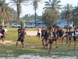 Hulubalang Selatan Asykar Theking Gelar Latihan Muaythai di Lanud Roesmin Nurjadin