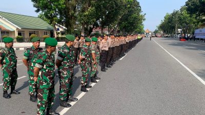 Pimpin Apel Pengamanan Kegiatan Apeksi – BBI/BBWI, Kombes Jeki Tegaskan Beberapa Hal