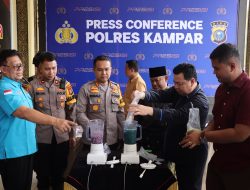 Kapolres Kampar Minta Kerjasama Ninik Mamak Untuk Membasmi Narkoba