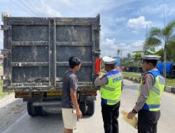 Wujudkan Bulan Angkutan Berkeselamatan, Satlantas Polres Pelalawan Gencar Edukasi Masyarakat