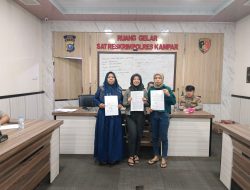 Satreskrim Polres Kampar Gelar Restorative Terkait Pengeroyokan