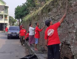 Ratusan Warga Dan Relawan Kartasura Gugur Gunung Kerja Bakti Di Situs Keraton Kartasura
