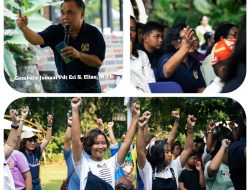 Ibadah Kenaikan Tuhan Yesus di Gelar Secara Out Door Oleh GBI Batu Penjuru
