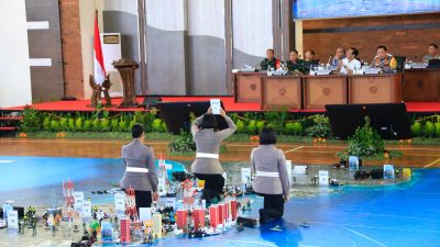 Simulasikan Pengamanan WWF, TNI-Polri Gelar TFG Gabungan