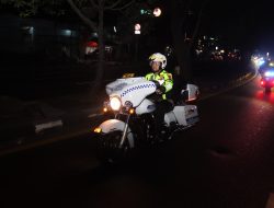 Kapolrestro Depok Terjun Langsung Pimpin Patroli Gabungan Guna Mencegah Tindak Kejahatan