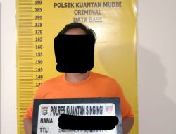 Polsek Kuantan Mudik Ungkap Kasus Dugaan Tindak Pidana Penggelapan Sepeda Motor