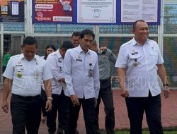 Pantau Pelaksanaan Desk Evaluasi, Inspektur Wilayah V Kunjungi Lapas Binjai