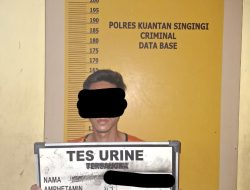 Tim Mata Elang Satresnarkoba Polres Kuansing Ungkap Tindak Pidana Narkotika Jenis Sabu