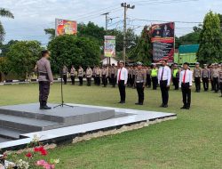 40 Anggota Polres Kampar Berprestasi dan Berdedikasi Tinggi, Terima Penghargaan dari Kapolres Kampar