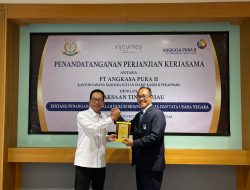 Penandatanganan Perjanjian Kerjasama Antara Kejati Riau Dengan PT Angkasa Pura II