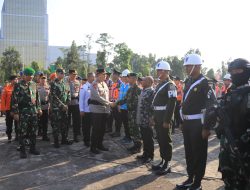 Ratusan Personel Gabungan Siap Kawal Kunjungan Presiden Jokowi ke Pekanbaru
