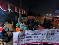 Idul Adha 1445 H, Hutama Karya Group Salurkan 196 Hewan Kurban Berkualitas