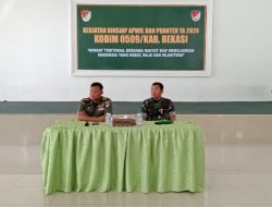 Program Kegiatan Binsiap Apwil dan Puanter Tahun 2024 Kodim 0509 Tingkatan Kesiapsiagaan Prajurit