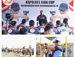 Kapolres SiakBuka Open Tuornament Menembak Dalam Rangka Hari Bhayangkara Ke 78
