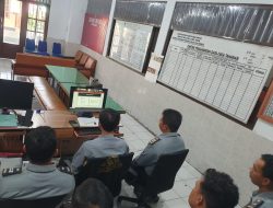 Tingkatkan Kompetensi,  Rutan Bangil Kanwil Kemenkumham Jatim Ikuti Sosialisasi Penggunaan Fitur Asesmen dalam Sistem Database Pemasyarakatan