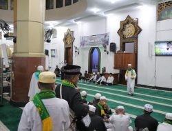 Polres Berikan Pengamanan Acara Penyambutan Kepulangan Jemaah Haji Kabupaten Kuansing 1445 H / 2024 M