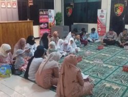 Polsek Metro Menteng Santuni Anak Yatim Piatu