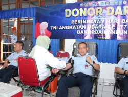 Donor Darah Menyambut Hari Bakti TNI AU ke-77: Wujud Solidaritas dan Kepedulian Sosial