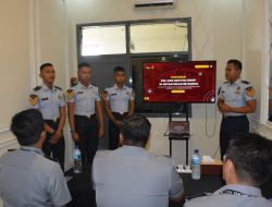 Bentuk Tanggungjawab, Taruna Poltekip Berikan Paparan Selama Praktek Kerja di Rutan Bangil