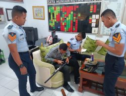 Tinjau Kelayakan Senpi, Rutan Bangil Kanwil Kemenkumham Jatim Lakukan Pengecekan dan Perawatan Sarpras Keamanan