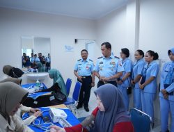 Peringati Hari Bakti Ke 77 TNI AU, Lanud Iswahjudi Gelar Bakti Sosial Kesehatan