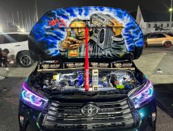 Mobil Innova Afrizal Fadli Nasution Berhasil Menjuarai Event Pro 7 Diesel War Meet untuk Kategori Modifikasi Full Interior