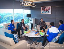 Bertemu Menkominfo Budi Arie, GAMKI: Judi Online Musuh Bersama