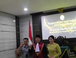 Setingkat Lebih Tinggi, Rutan Bangil Hadiri Kegiatan Pengambilan Janji Jabatan Dan Pelantikan Wakil Ketua Pengadilan Negeri Bangil