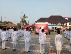 Danramil : Paskibraka Kecamatan Pebayuran Resmi Dikukuhkan Persiapan Optimal untuk Upacara HUT RI ke-79