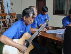 Pemenuhan Hak Rekreasional, Rutan Bangil Kanwil Kemenkumham Jatim Salurkan Hasrat Berkesenian Lewat Pembinaan Musik Melodis