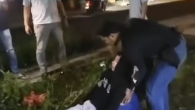Kabur Saat Dikejar Polisi, Kurir Sabu 1 Kilogram Tabrak Pohon Pinggir Jalan