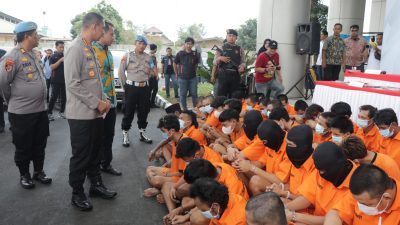50 Tersangka Curanmor Ditangkap Polisi di Tangerang
