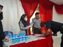 Komitmen Perangi Narkoba, Lapas Cilegon Gelar Tes Urin Rutin