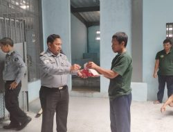 Pembagian Rutin Perlengkapan Kebersihan Kepada Warga Binaan di Lapas Narkotika Pematang Siantar