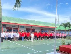 Karutan Perempuan Medan Marlia Rezeki Santoso : Upacara Kesadaran Berbangsa Dorong Disiplin dan Persatuan Warga Binaan