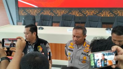 Polda Riau Gelar Press Conference Pengungkapan 2 Kasus Asusila Anak di Bawah Umur