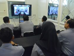 Dorong Integritas Kinerja, Rutan Bangil Ikuti Zoom Percepatan Perluasan Data Responden Survei Penilaian Integritas (SPI) KPK