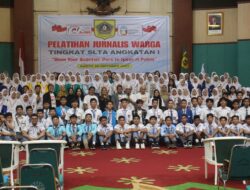 Pelajar Se Bogor mengikuti Workshop Jurnalis yang di gelar AJWI