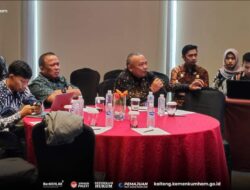 Ikuti Penguatan Satuan Kerja Menuju WBBM, Kanwil Kemenkumham Kalteng Mantapkan Persiapan