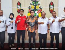 Kanwil Kemenkumham Kalteng dan Ombudsman RI Bahas Kerjasama Pengaduan Publik