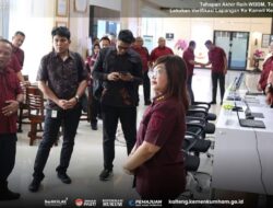 Zona Integritas WBBM, Kanwil Kemenkumham Kalteng Siap Raih Penghargaan Tertinggi