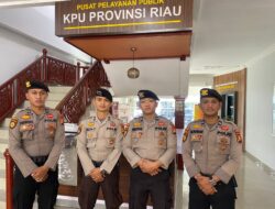 Amankan Kantor Penyelenggara Pilkada 45 Personel Siaga 24 Jam