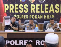 Press Release Ungkap Kasus Pencurian Mobil, Kapolres Rohil: Kami Tangkap 3 Tersangka Spesialis Pencuri Mobil Lintas Kabupaten di 6 TKP