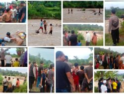 Kolaborasi Polsek Cigudeg dan Warga Selamatkan Lima Anak di Tengah Luapan Sungai