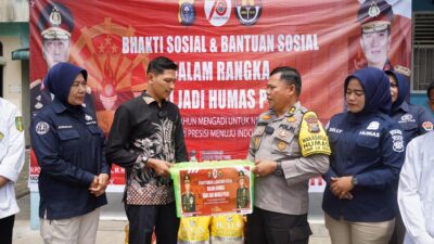 Memeriahkan Hari Jadi ke-73 Humas Polri, Bidhumas Polda Riau Gelar Bansos di Panti Asuhan