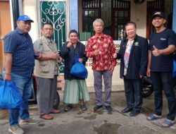 Tebar Pesan Toleransi, Forum Komunikasi Gereja Galaxy Berikan Bantuan Sembako Untuk Para Marbot