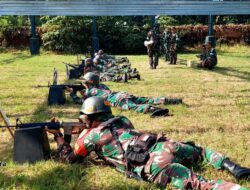 Tingkatkan Kemampuan Dasar Militer Kodim 0509 Kabupaten Bekasi Gelar Latihan Menembak TW II TA. 2024