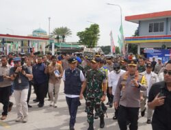 Panglima TNI Tinjau Arus Mudik Natal 2024 dan Tahun Baru 2025 di Tol Jakarta-Cikampek